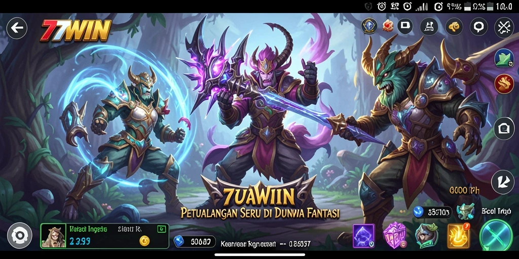 Tampilan gameplay seru dan menantang di dunia <strong>77WIN</strong>.