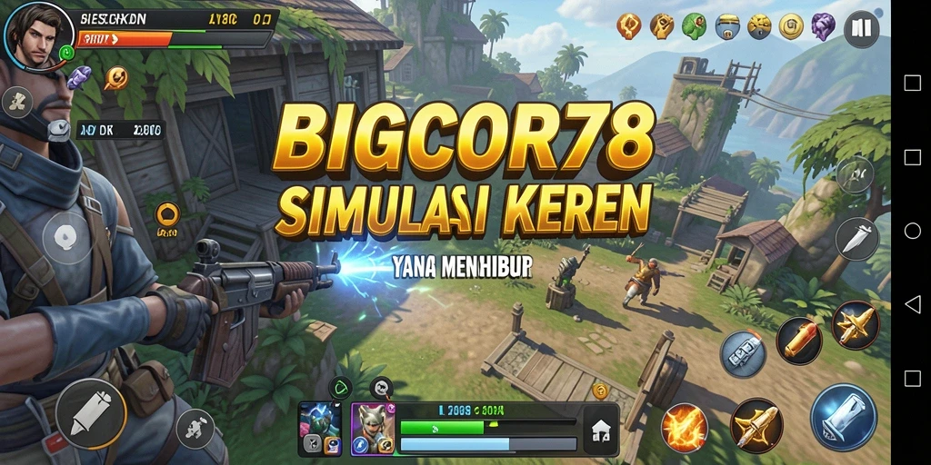 Gameplay menarik dari BIGCOR78 dengan elemen simulasi yang realistis.