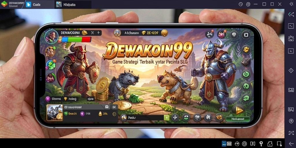 Tangkapan layar utama DEWAKOIN99 menampilkan aksi gameplay yang seru.
