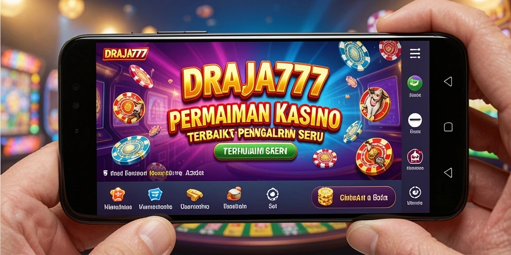 Tampilan menarik dari gameplay Kasino DRAJA777 dengan berbagai pilihan permainan.