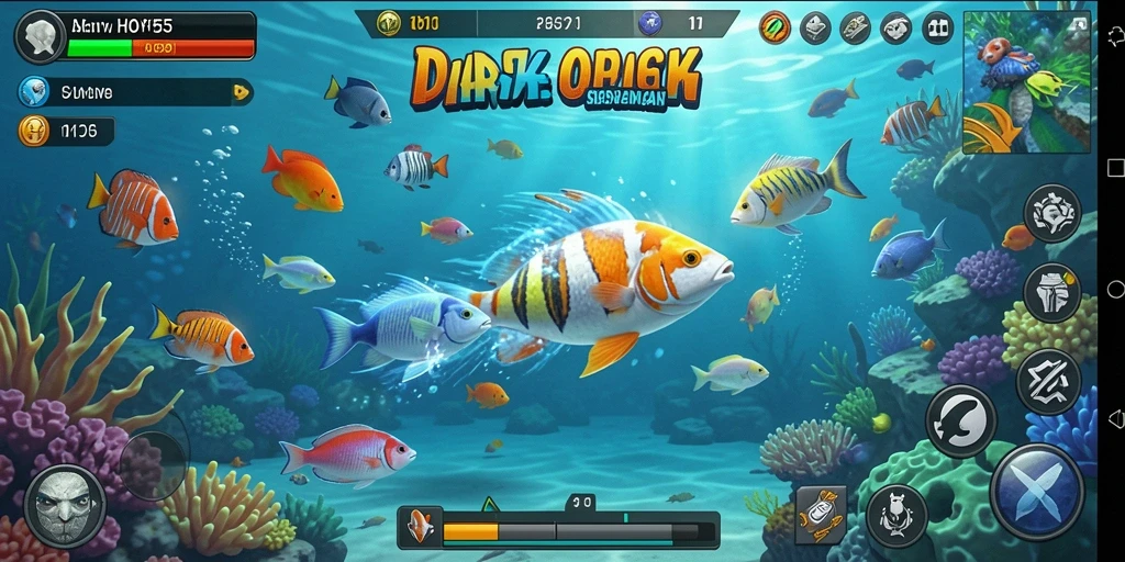 Gameplay seru menangkap ikan di HOYE55.