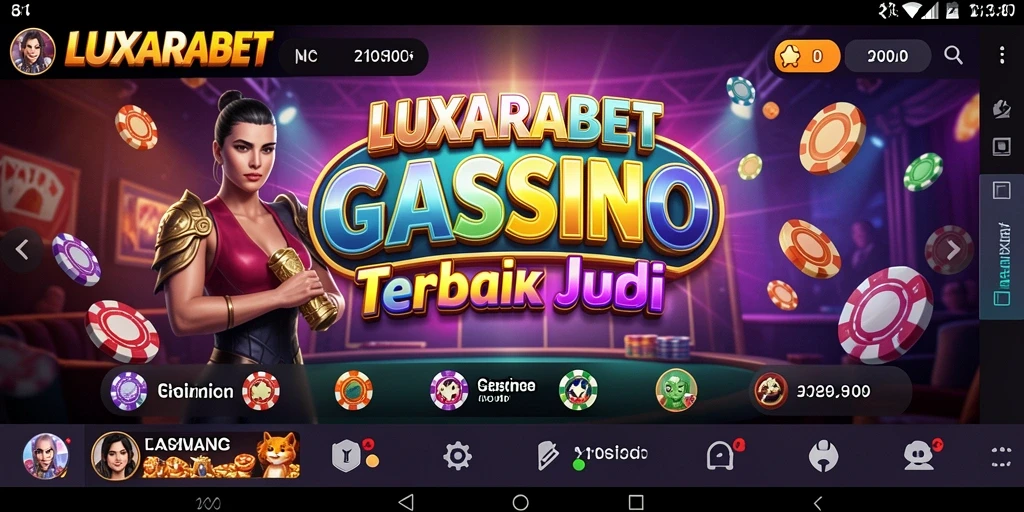 Screenshot gameplay <strong>LUXARABET</strong> menampilkan momen mendebarkan dalam bermain Kasino.