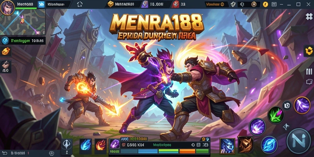 Tampilkan gameplay menegangkan di MENARA188 dengan aksi pertempuran yang seru.