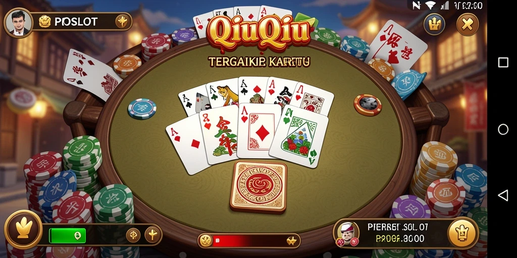 Tampilan gameplay QiuQiu yang seru dan menarik di PROSLOT.