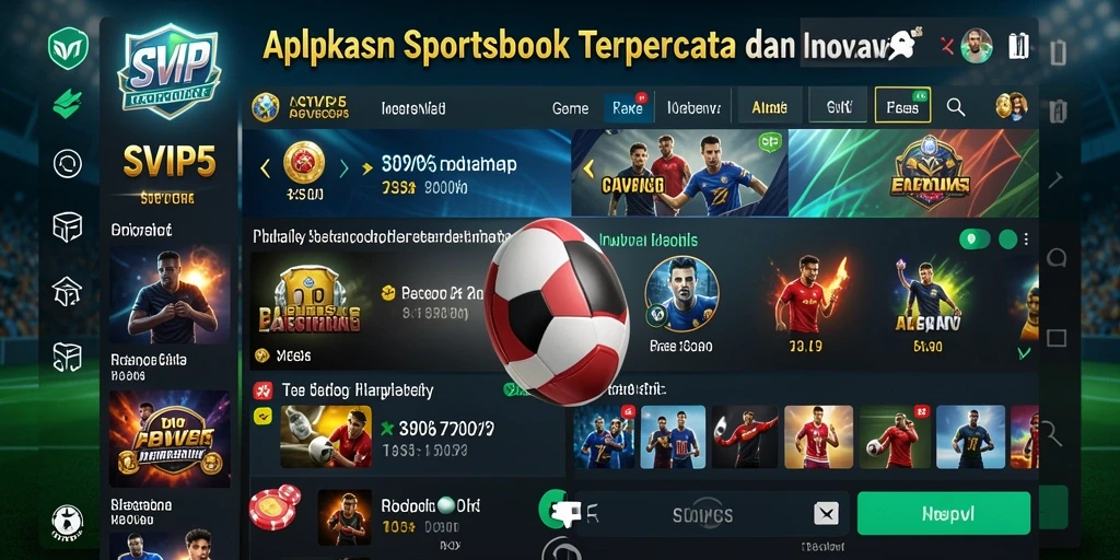 Tampilan gameplay interaktif dalam aplikasi Sportsbook SVIP5.